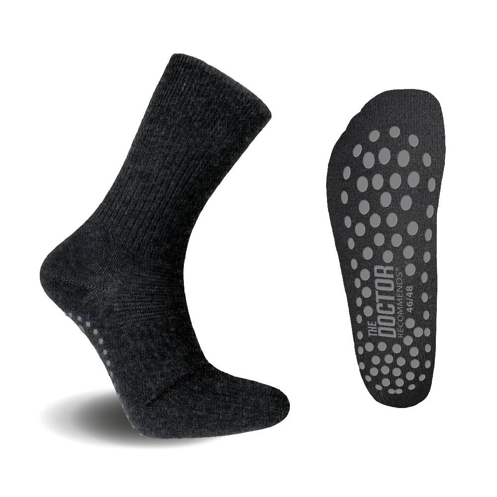 Doktorn Rekommenderar Antiskrid Strømper Sort 1-pak
