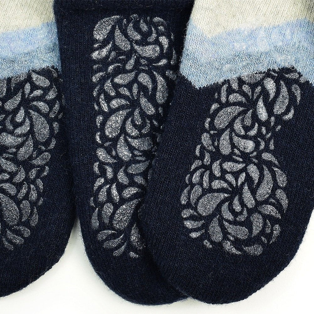 Produktbild 7 - Minfot Antihalkstrumpor Ull Cosy Iris 2-pack