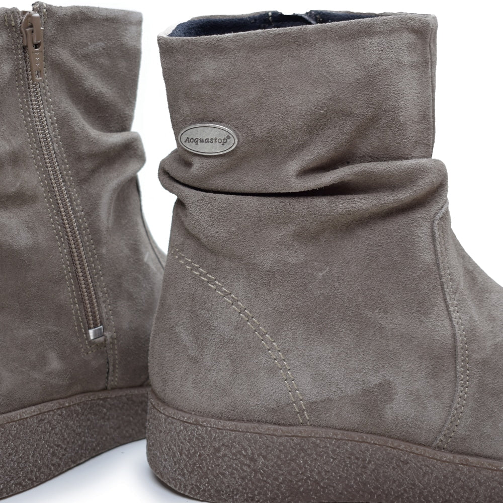Produktbild 10 - Minfot Marina Boots med Dragkedja Aquastop-TEX Taupe
