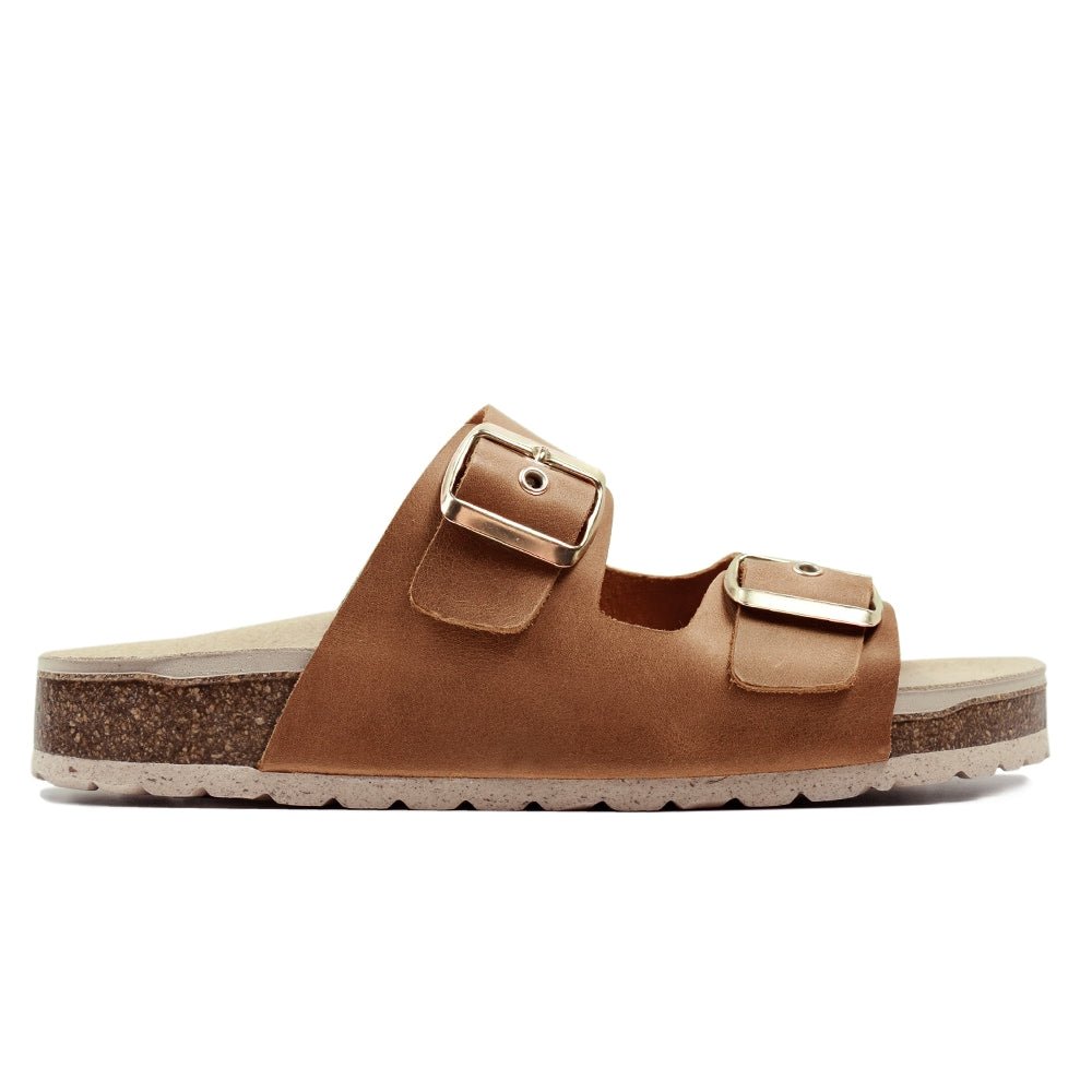 Minfot Sandaler Primo Soft Ayo Læder Cognac