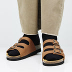 Minfot Lo Sandaler Dame Bio Læder Cognac