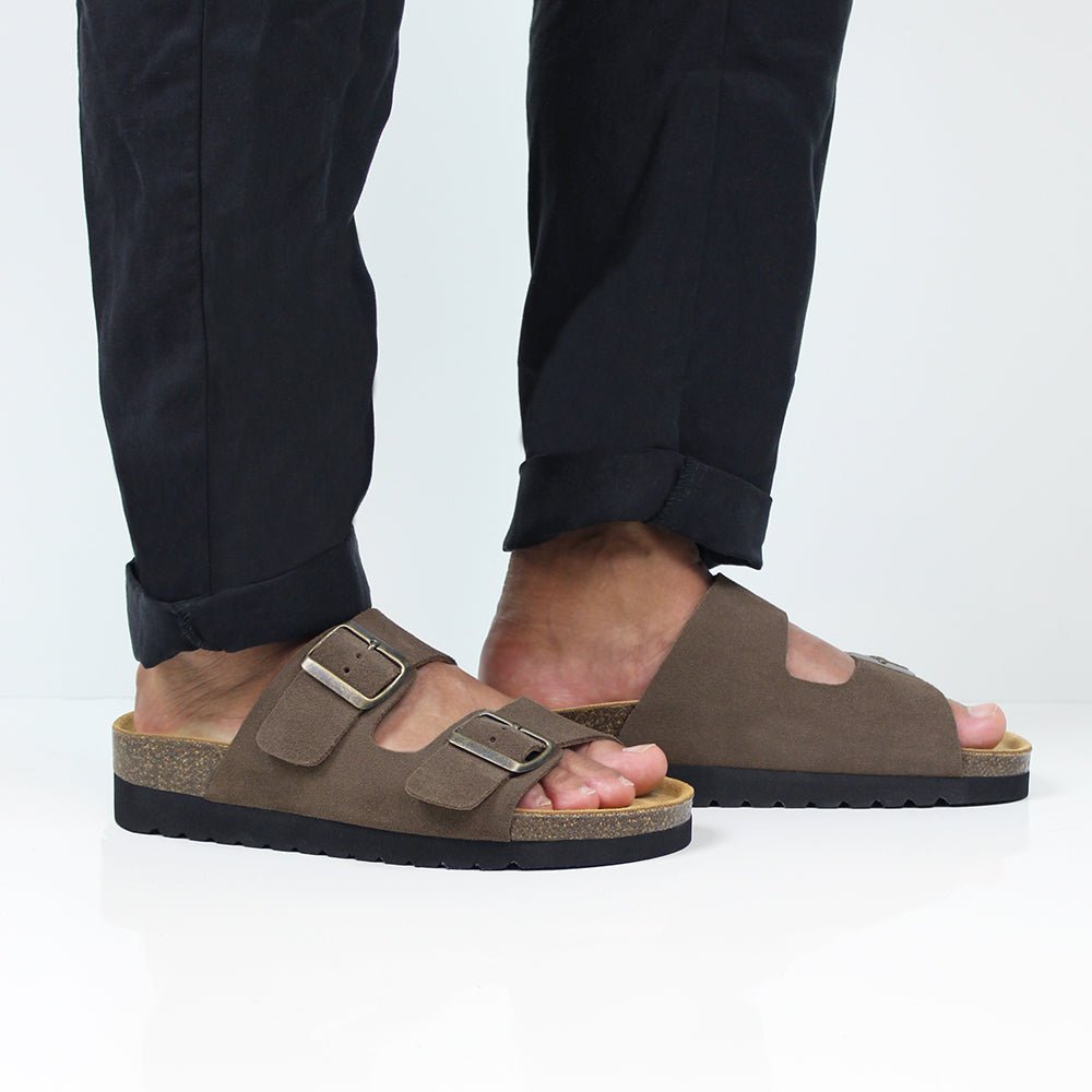 Minfot Moa Sandaler Dame Bio Ruskind Taupe