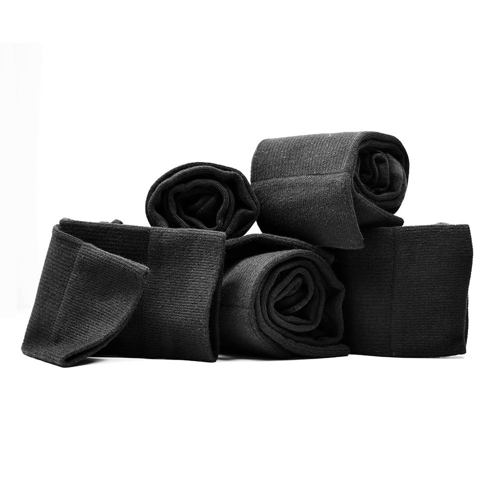 Produktbild 4 - Minfot Stödstrumpor Bambu Svart 5-pack
