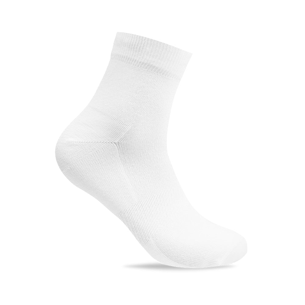 Produktbild 3 - Minfot Bambusstrømper Quarter Hvid 5-pak