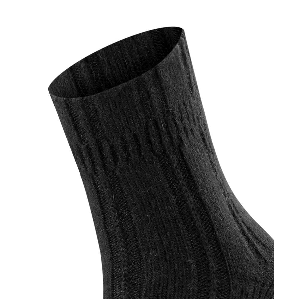 Falke Bedsock Strømper Dame Sort 1-pak