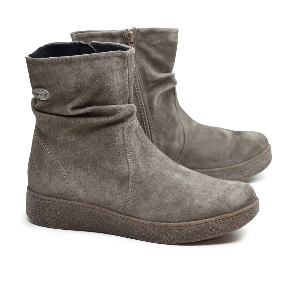 Produktbild 7 - Minfot Marina Boots med Dragkedja Aquastop-TEX Taupe