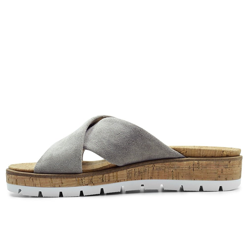 Minfot Sandaler Raposa Dame Khaki