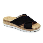 Minfot Sandaler Raposa Dame Sort