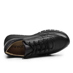 Minfot Max Comfort Sneakers Zip Skinn Sort