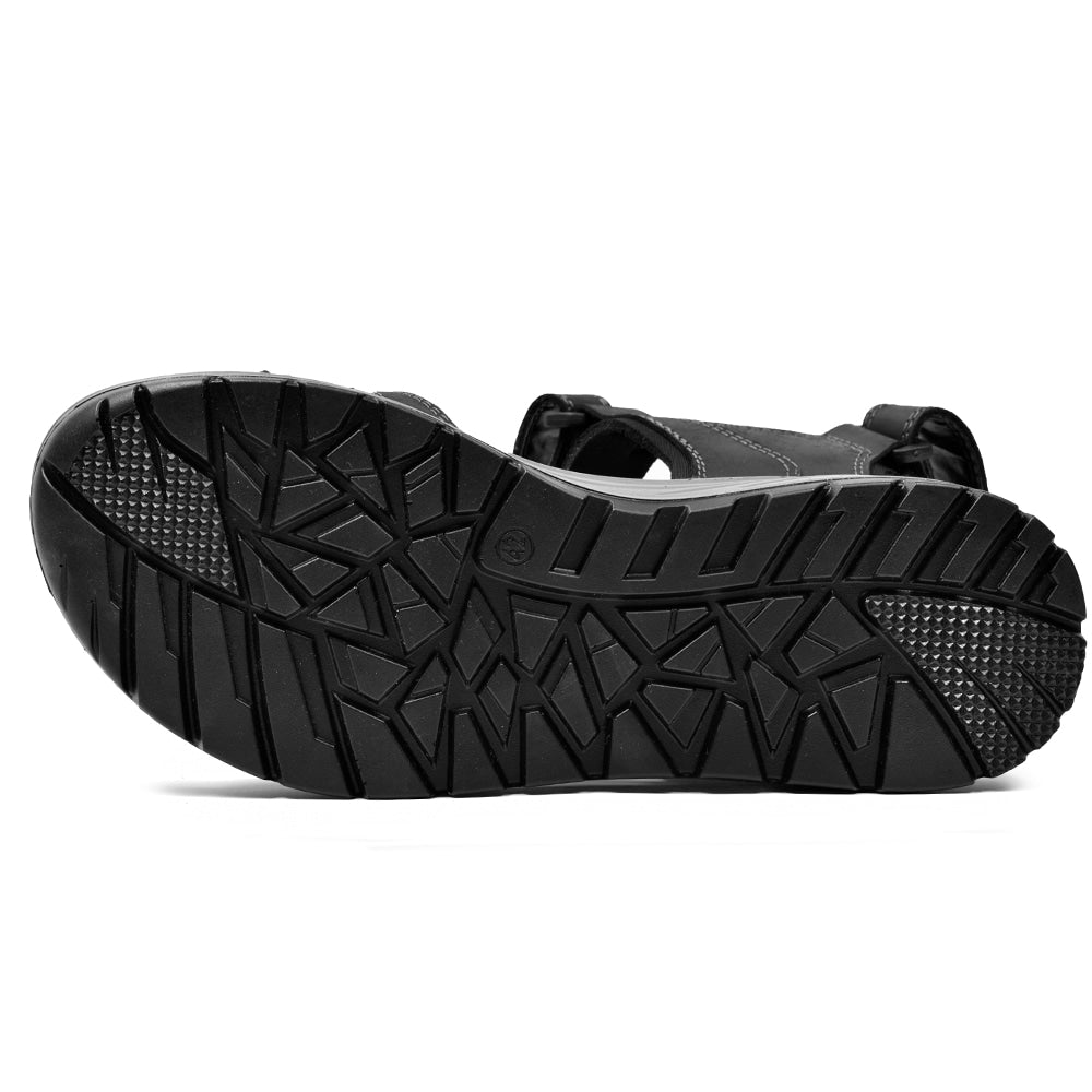 Minfot Sandaler Burensvik Herre Nubuck Sort