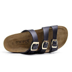 Minfot Upstep Lux Sandaler Dame Sort