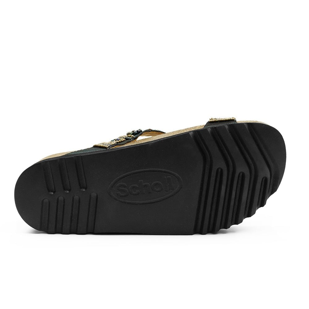 Scholl Sandaler Dame Bioprint Bogota Sort