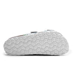 Minfot Softstep Sandaler Dame Bio 2-remme Tropical Glow Hvid