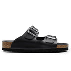 Minfot Uni Bred Biosandal Skinn Sort