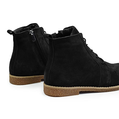 Produktbild 3 - Charlotte of Sweden Mocka Boots Amur Svart