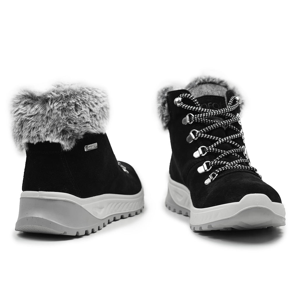 Minfot Sala Støvler Ruskind J-Tex Sort