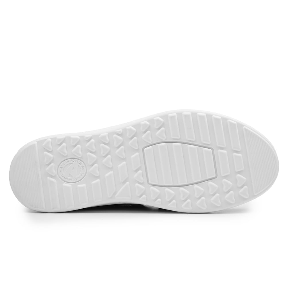 Minfot Way Sneaker Bred Stretch med Velcroband Beige