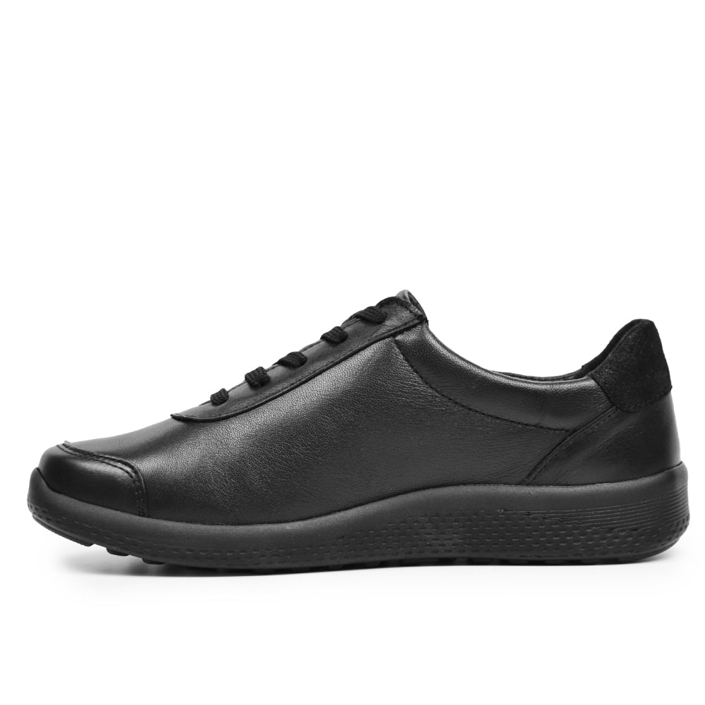 Produktbild 5 - Minfot Way Sneaker Bred Stretch Zip Svart