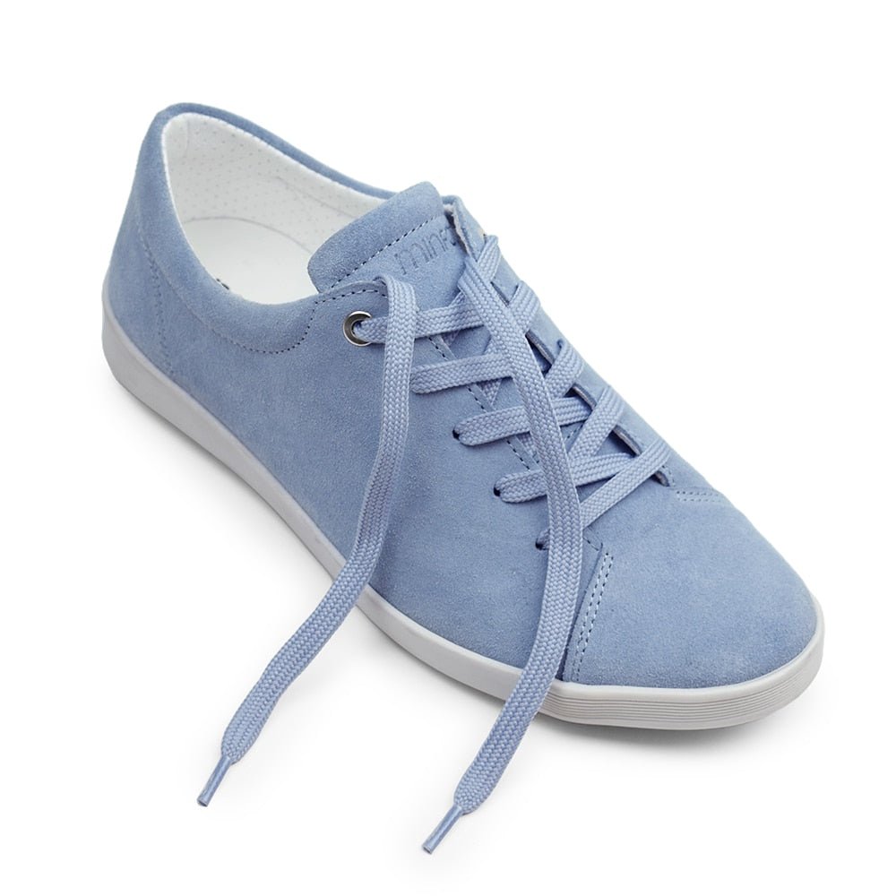 Minfot Aveny Sneaker Ruskind Lyseblå
