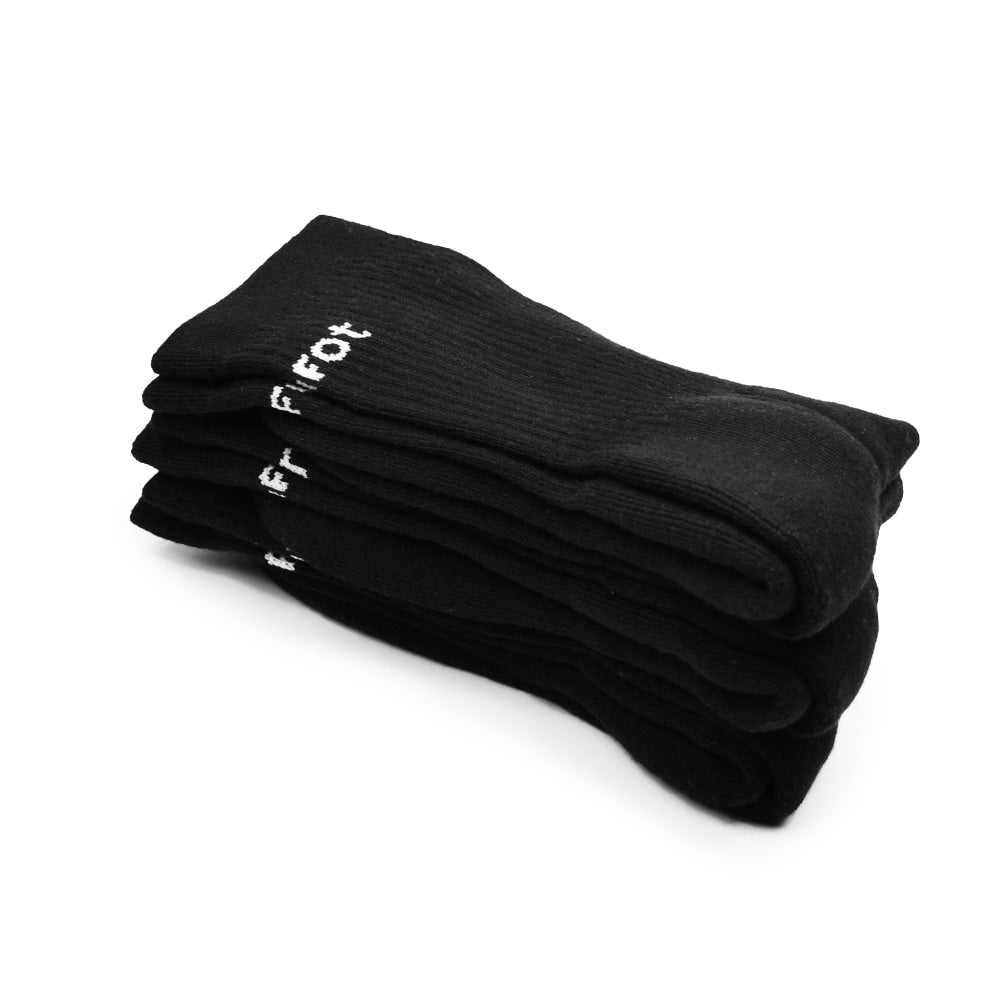 Produktbild 6 - Minfot Vandringsstrumpor Bambu Merinoull  Svart 3-pack