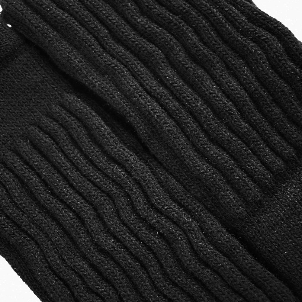 Minfot Benvarmere Uldmix Sort 1-pak