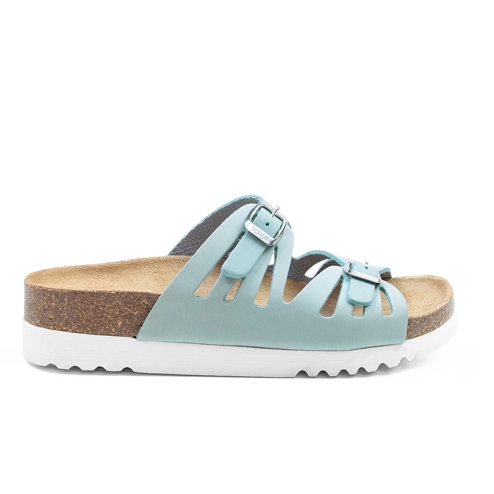 Scholl Sandal Dame Ystad Light Blue