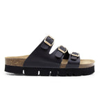 Minfot Upstep Lux Sandaler Dame Sort
