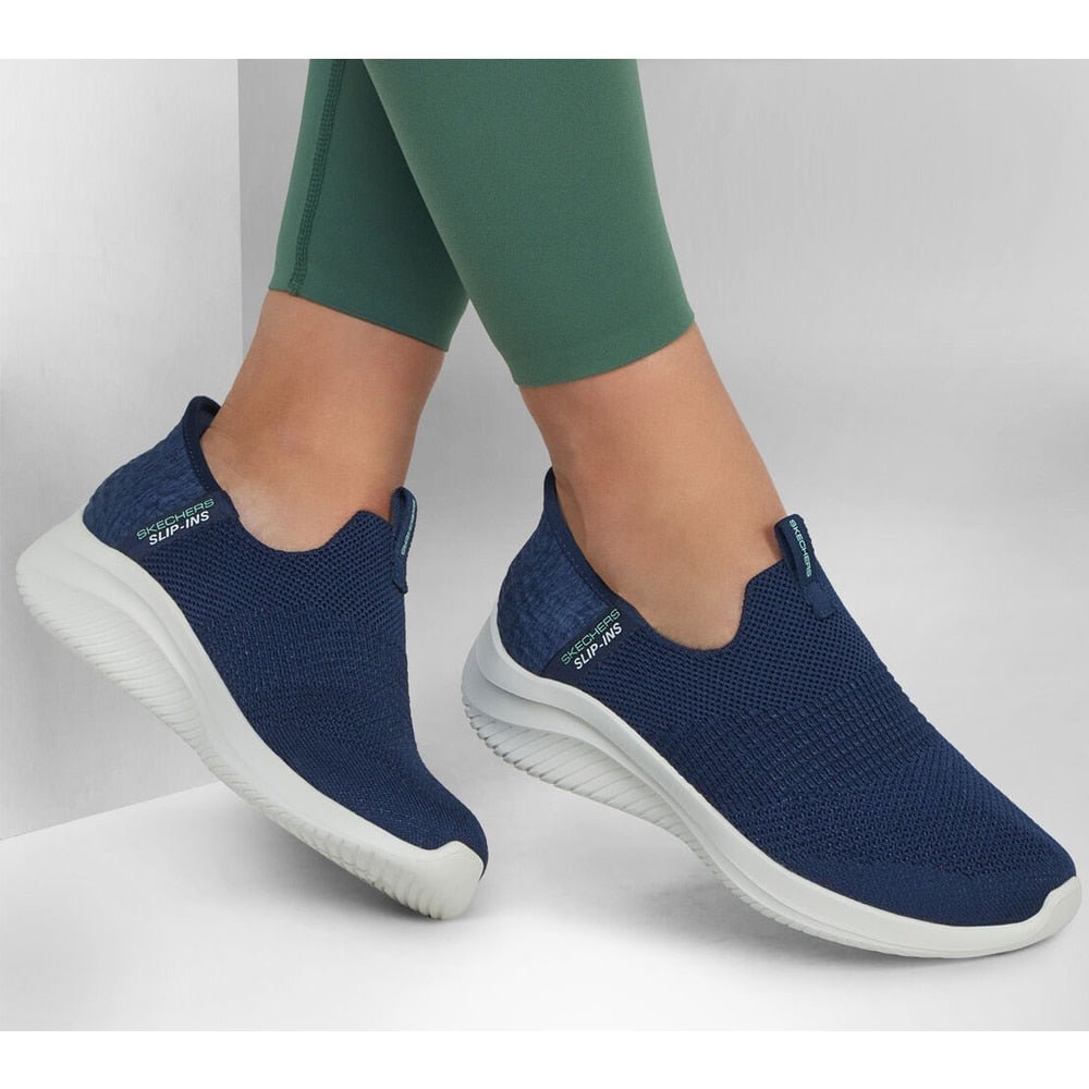 Produktbild 2 - Skechers Womens Ultra Flex 3.0 Slip-Ins Navy