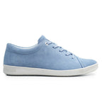 Minfot Aveny Sneaker Ruskind Lyseblå