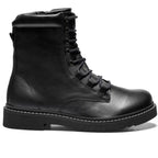 New Feet Mary Boots Snøring Lynlås Sort