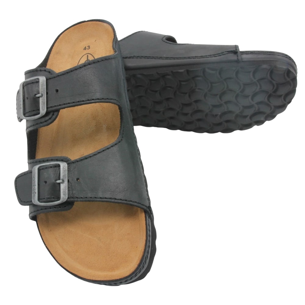 Embla Hälsoskor Herresandal Daniel Airbed Sort