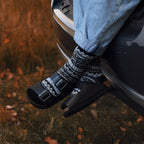 Minfot Uni Bred Biosandal Skinn Sort