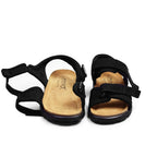 Minfot Flex Sandaler Unisex Ruskind Sort 