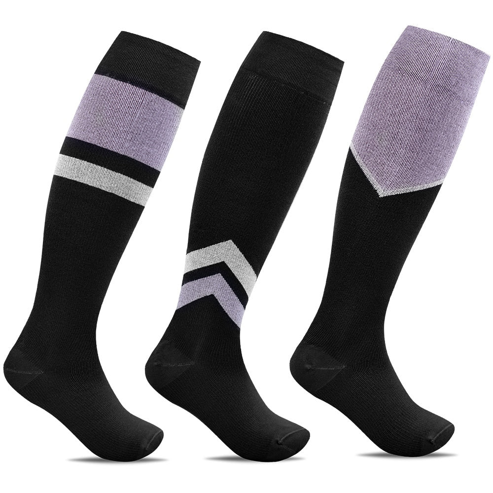 breda-stödstrumpor-dam-minfot-grape-lila-svart