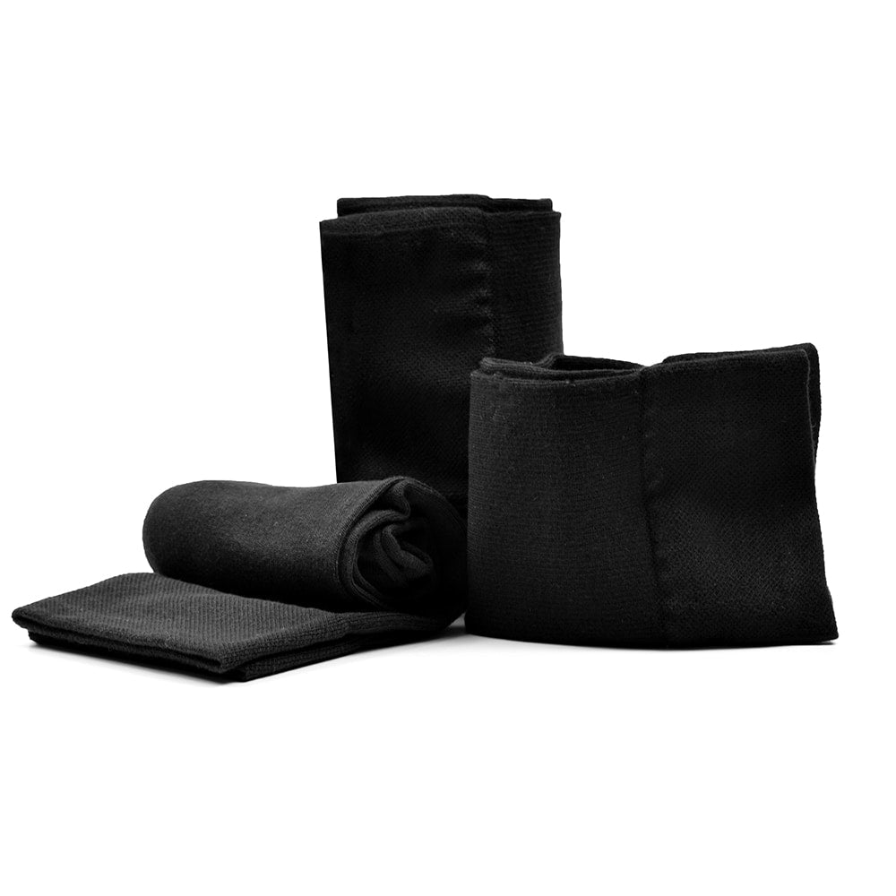 Produktbild 4 - Minfot Stödstrumpor Breda Bambu Svart 3-pack
