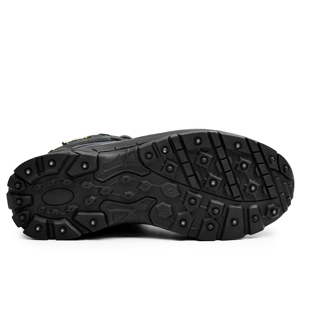 Minfot Snowgrip Pigsko Vandtæt Grå Lyserød