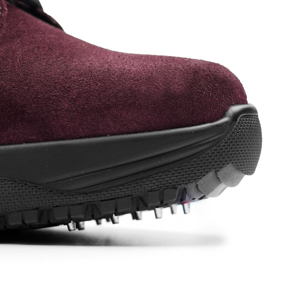 Minfot Pigsko Lima Ruskind Uld Bordeaux