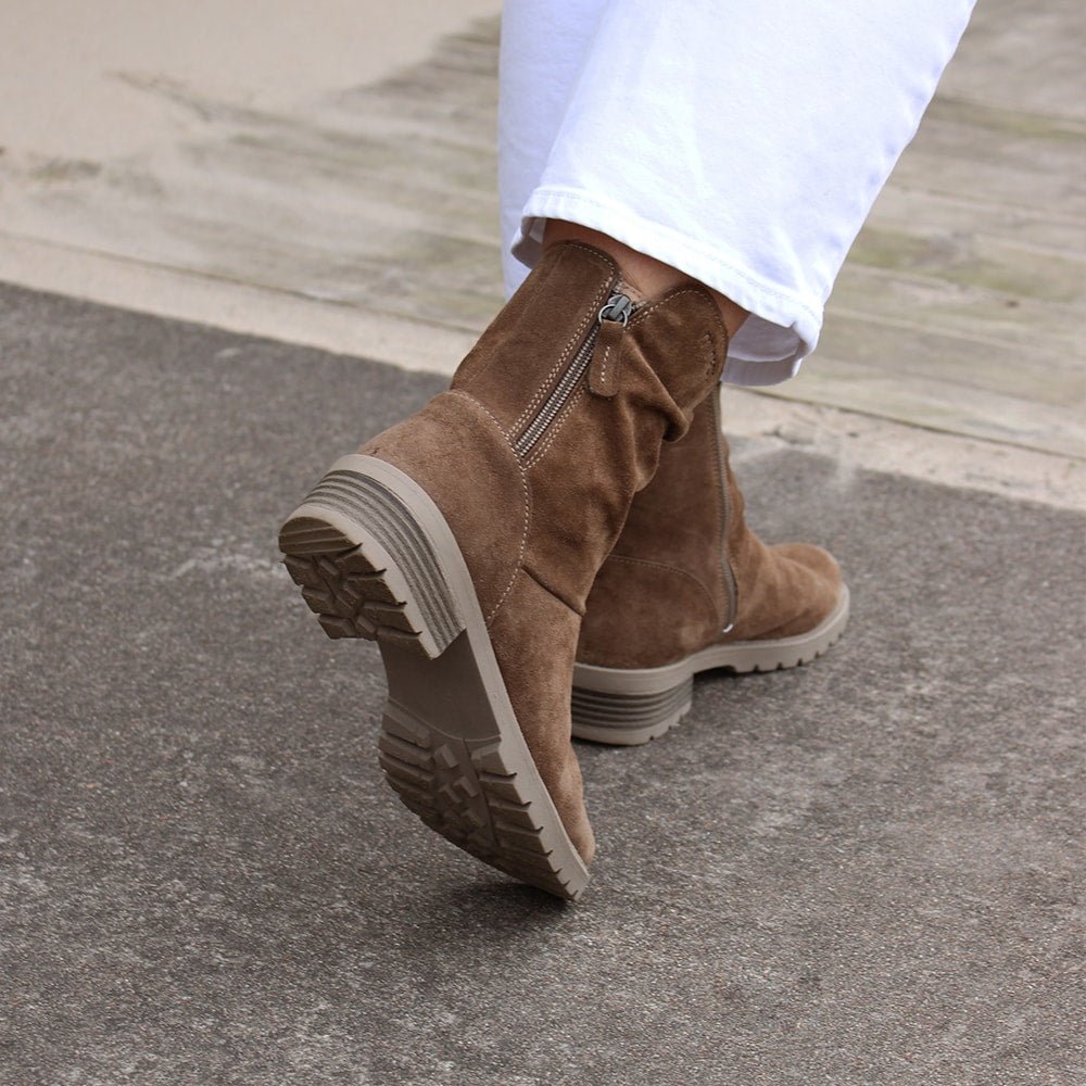 Produktbild 13 - Minfot Jolie Boots med Gummiklack Zip Aquastop-TEX Stone