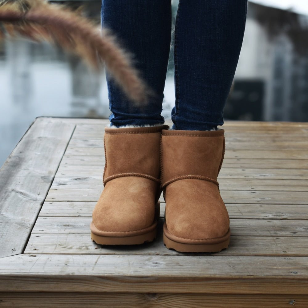 Rugged Gear Støvler Fåreskind Classic Chestnut 