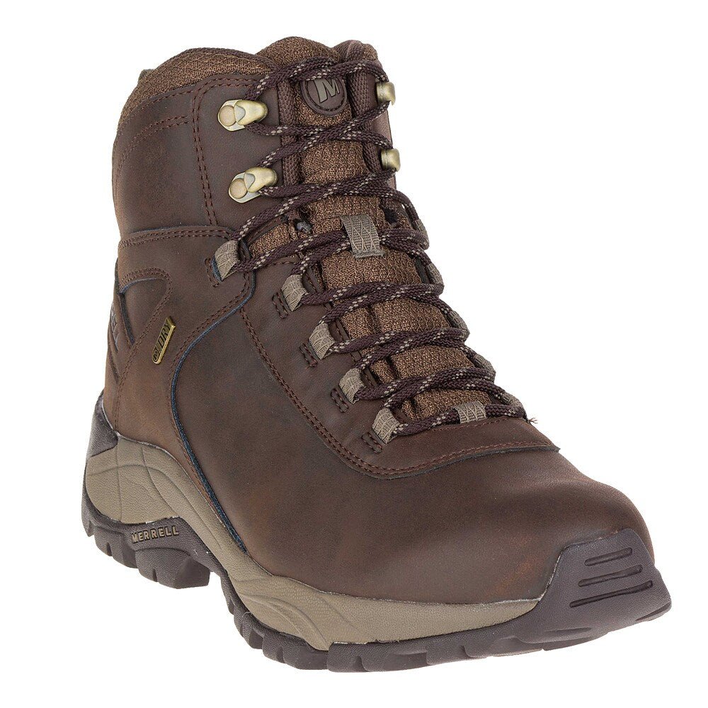 Merrell Vego Mid Leather Vandtætte Vandrestøvler Herre Brun