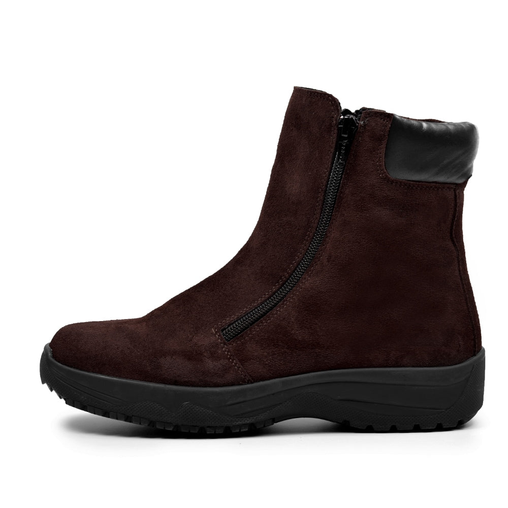 Minfot Pigsko Boden Ruskind Uld Brun