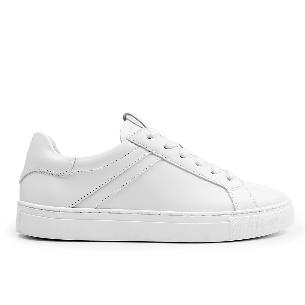 Minfot Comfort Sneakers Dame Læder Hvid
