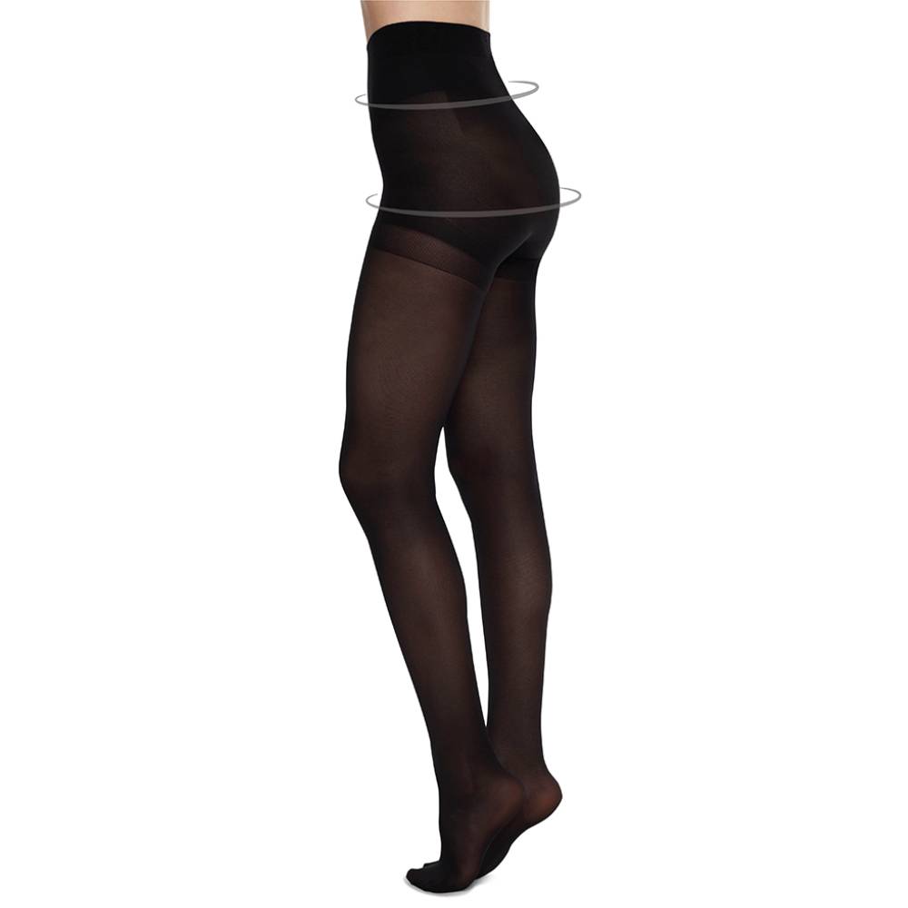 Swedish Stockings Strømpebukser Anna 40 DEN Sort