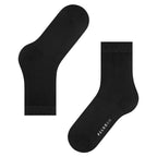 Falke Cotton Touch Strømper Dame Sort 1-pak