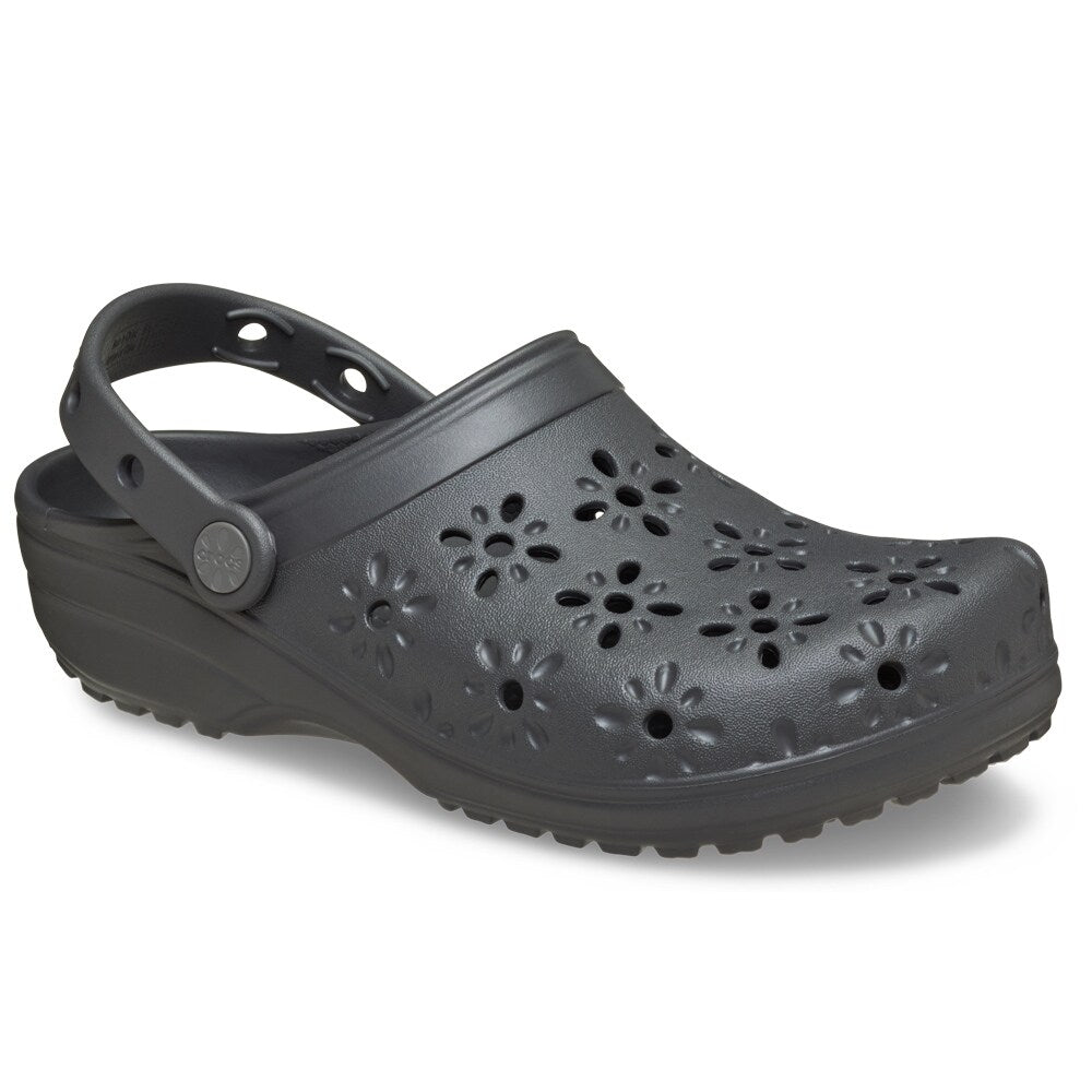 Produktbild 4 - Crocs Classic Clog Floral Cut Out Black Sand