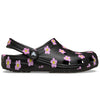 Crocs Classic Flower Clog Unisex Black