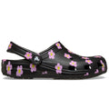 Crocs Classic Flower Clog Unisex Black