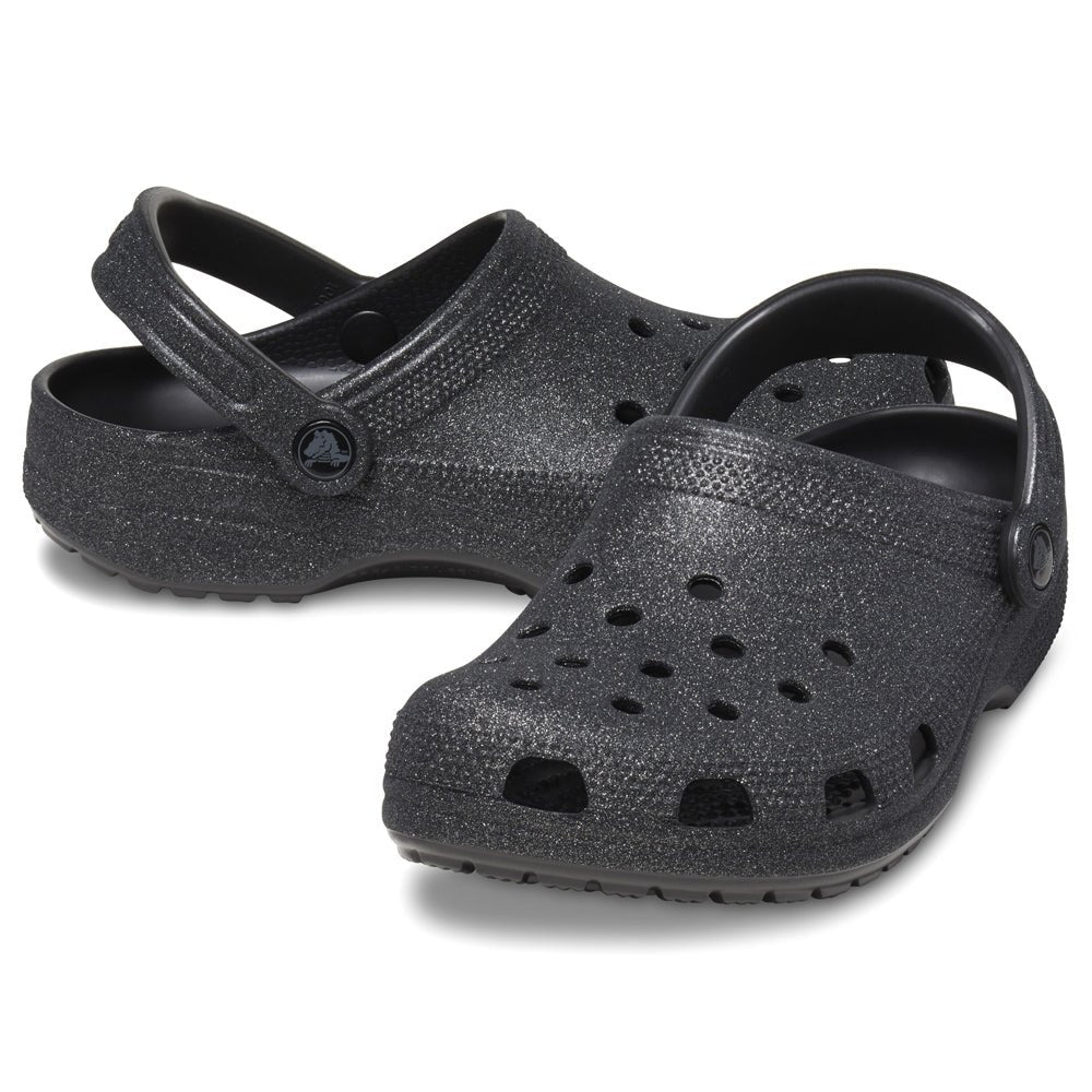 Crocs Classic Glitter Clog Unisex Black