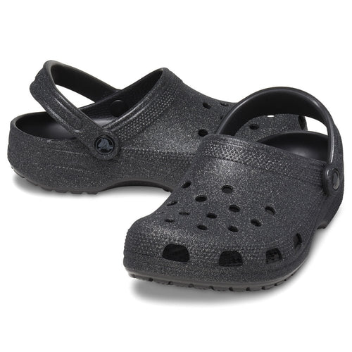 Crocs Classic Glitter Clog Unisex Black