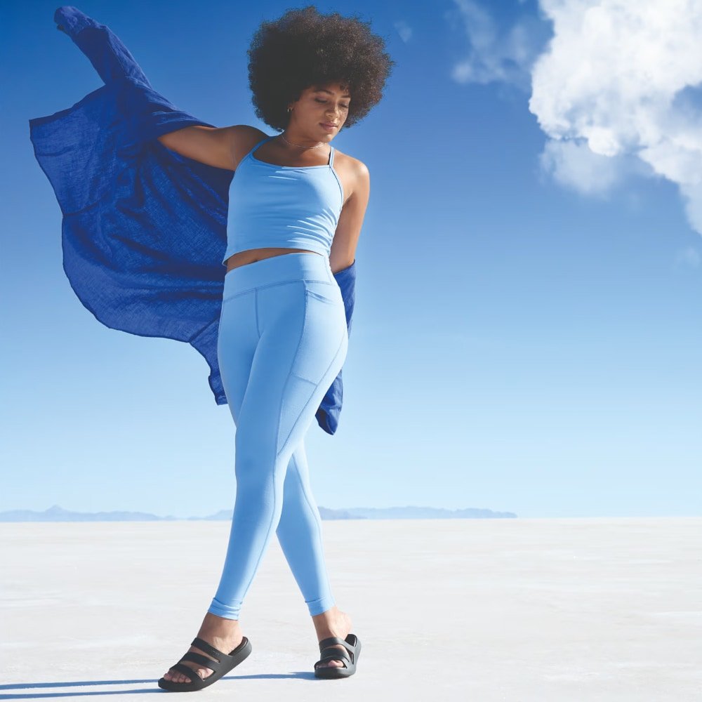 Crocs Getaway Strappy Sandal Dame Black